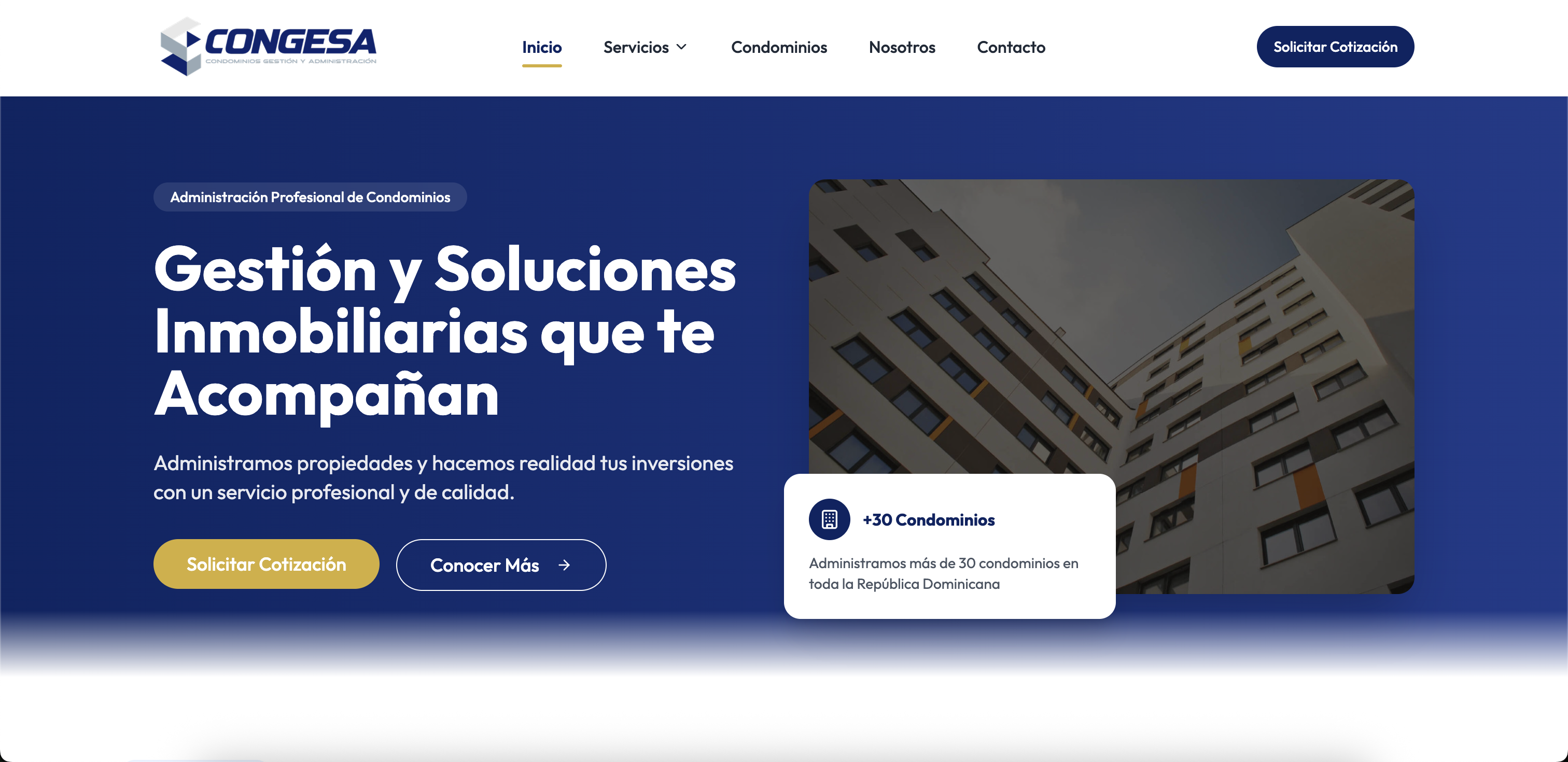 CONGESA - Administración de Condominios